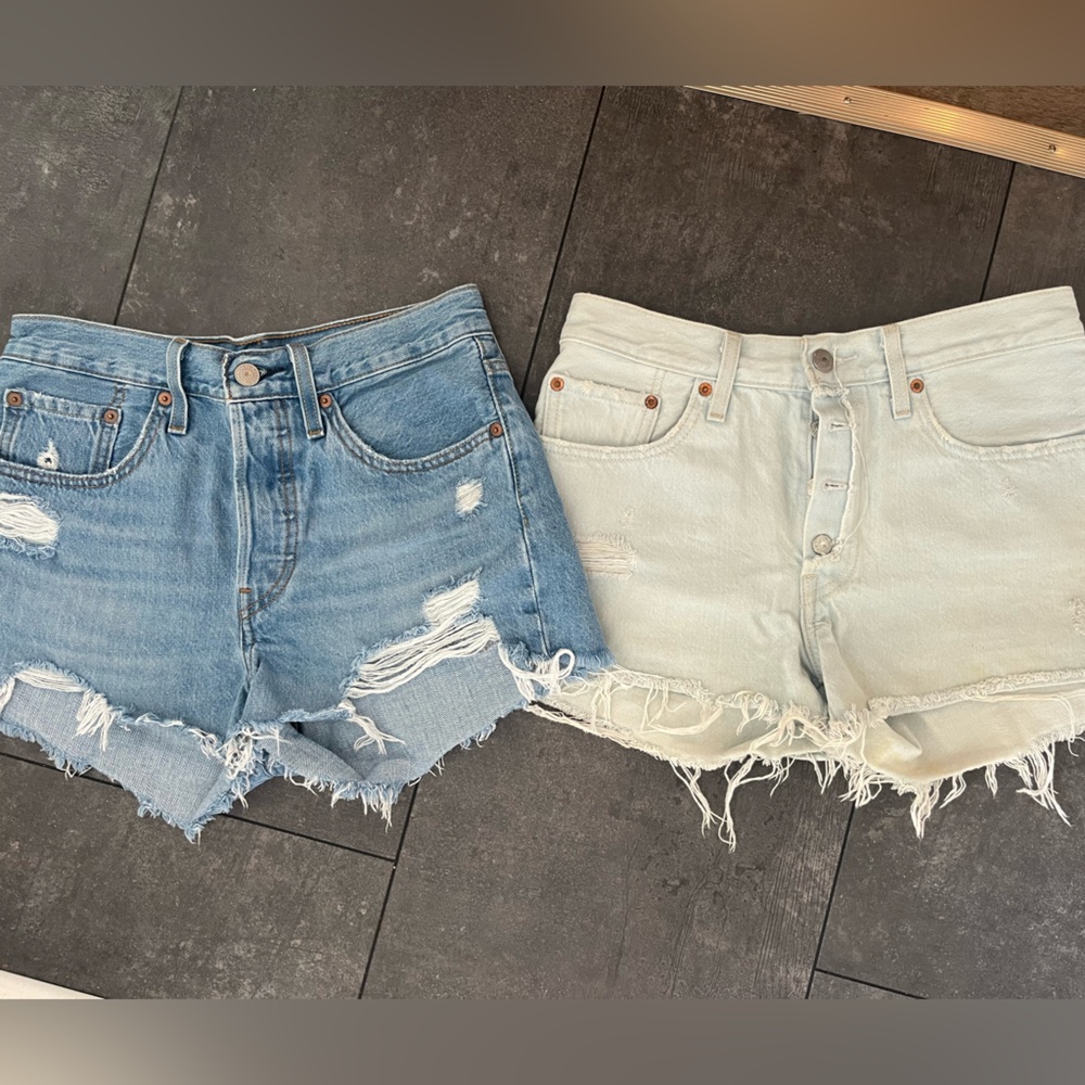 Levi’s 501 shorts - 2 for $25